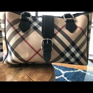 Burberry Diaper/Large Tote Bag